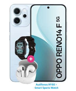 Oppo Reno 14F 256 GB 5G C/Prom